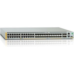 Allied Telesis AT-X930-28GSTX Layer 3 Switch - 24 Ports - Manageable - Gigabit Ethernet, 10 Gigabit Ethernet - 10/100/1000Base-T, 10GBase-X - 3 Layer Supported - Modular - Twisted Pair, Optical Fiber - Rack-mountable