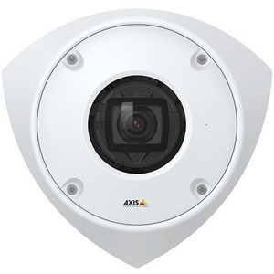 AXIS Q9216-SLV 4 Megapixel HD Network Camera - Dome - White - TAA Compliant - 49.21 ft Night Vision - H.264, H.265, H.264 (MPEG-4 Part 10/AVC), H.265 (MPEG-H Part 2/HEVC), MJPEG - 2304 x 1728 Fixed Lens - 60 fps - RGB CMOS - Conduit Mount, Corner Mou