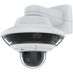 AXIS Q6010-E 60 Hz 5 Megapixel Outdoor Network Camera - Color - Dome - White - TAA Compliant - H.264, H.264 (MPEG-4 Part 10/AVC), H.264 (MP), H.264 HP, H.265, H.265 (MPEG-H Part 2/HEVC), H.265 (MP) - 2592 x 1944 - 2.80 mm Fixed Lens - 20 fps - RGB CM