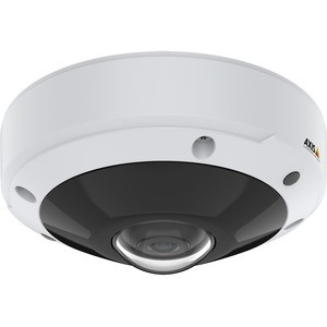 AXIS M3077 6 Megapixel Outdoor Network Camera - Color - Dome - White - 65.62 ft Infrared Night Vision - H.264 (MPEG-4 Part 10/AVC), H.265 (MPEG-H Part 2/HEVC), H.264, H.265, MJPEG - 2560 x 1920 - 1.56 mm Fixed Lens - 60 fps - RGB CMOS - Pendant Mount