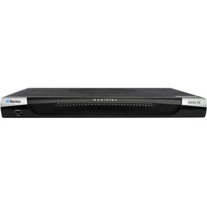 Raritan Dominion SX II DSX2-32 Device Server - Twisted Pair - 2 x Network (RJ-45) x USB - 32 x Serial Port - 10/100/1000Base-T - Gigabit Ethernet - Management Port - Rack-mountable