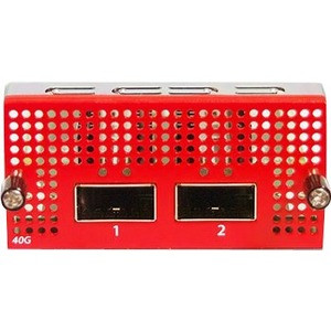 WatchGuard Firebox M 2 Port 40Gb QSFP+ Fiber Module - For Optical Network, Data Networking - 2 x 40GBase-X Network - Optical Fiber40 Gigabit Ethernet - 40GBase-X
