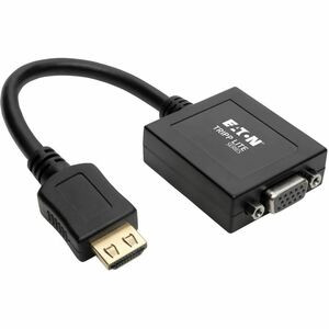Tripp Lite by Eaton HDMI to VGA with Audio Converter Cable Adapter for Ultrabook/Laptop/Desktop PC (M/F) 6-in. (15.24 cm) - 1920x1200/1080P