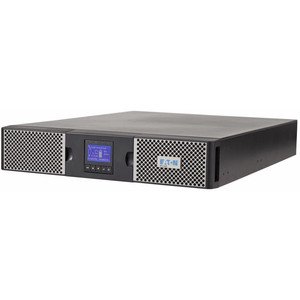 Eaton 9PX 1500VA 1350W 120V Online Double-Conversion UPS - 5-15P, 8x 5-15R Outlets, Cybersecure Network Card, Extended Run, 2U Rack/Tower - 2U Rack/Tower - 120 V AC Input - 120 V AC Output - 8 x NEMA 5-15R