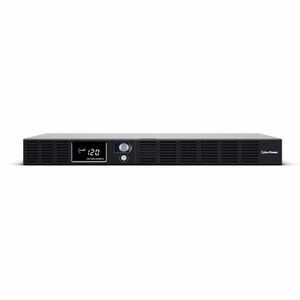 CyberPower OR1000LCDRM1U Smart App LCD UPS Systems - 1000VA/600W, 120 VAC, NEMA 5-15P, 1U, Rackmount, 6 Outlets, LCD, PowerPanel® Business, $300000 CEG, 3YR Warranty