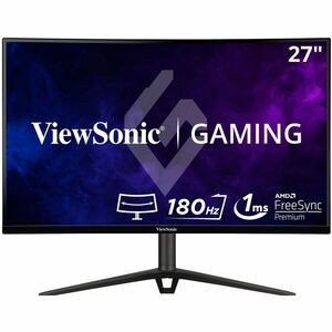 ViewSonic OMNI VX2718-2KPC-MHD 27 Inch Curved 1440p 1ms 165Hz Gaming Monitor with FreeSync Premium, Eye Care, HDMI and Display Port - OMNI VX2718-2KPC-MHD - 27 Inch Curved 1440p 1ms 165Hz Gaming Monitor with Adaptive Sync - 250 cd/m² - 27"