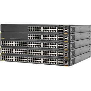 Aruba 6200M 36G 12SR5 Class6 PoE 4SFP+ Switch - 48 Ports - Manageable - 10 Gigabit Ethernet, Gigabit Ethernet, 5 Gigabit Ethernet - 10/100/1000Base-T, 10GBase-X, 5GBase-T - 3 Layer Supported - Modular - 60 W Power Consumption - 1440 W PoE Budget - Op