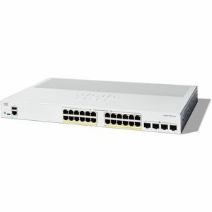 Cisco Catalyst C1200-24P-4X Ethernet Switch - 24 Ports - Manageable - 10 Gigabit Ethernet - 10/100/1000Base-T, 10GBase-X - 3 Layer Supported - Modular - 236.90 W Power Consumption - 195 W PoE Budget - Optical Fiber, Twisted Pair - PoE Ports - 1U High