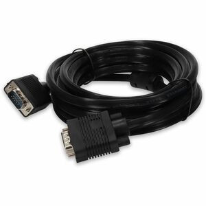 25ft VGA Male to VGA Male Black Cable For Resolution Up to 1920x1200 (WUXGA) - 100% compatible and guaranteed to work