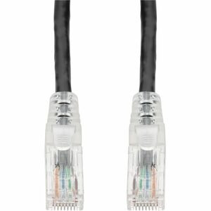AddOn 3ft RJ-45 (Male) to RJ-45 (Male) Straight Black Cat6 UTP Copper PVC TAA Compliant Patch Cable - 3 ft Category 6 Network Cable for Patch Panel, Hub, Switch, Media Converter, Router, Network Device - First End: 1 x RJ-45 Male Network - Second End
