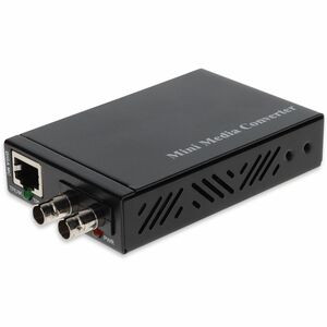AddOn 10/100/1000Base-TX(RJ-45) to 1000Base-LX(ST) SMF 1310nm 20km Mini Media Converter - 100% compatible and guaranteed to work