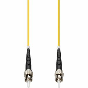 AddOn 1m ST (Male) to ST (Male) Yellow OS2 Simplex Fiber OFNR (Riser-Rated) Patch Cable - 100% compatible and guaranteed to work