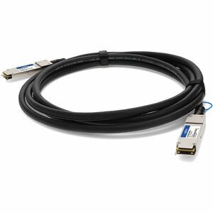 AddOn Cisco QSFP100G-CU3M Compatible TAA Compliant 100GBase-CU QSFP28 to QSFP28 Direct Attach Cable (Passive Twinax, 3m) - 100% compatible and guaranteed to work