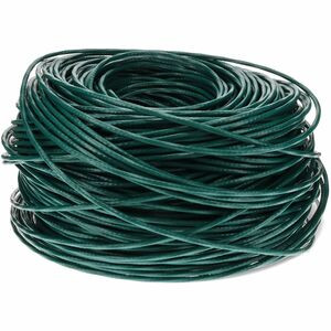 AddOn 1000ft Non-Terminated Green Cat6 UTP PVC Copper Patch Cable - 1000 ft Category 6 Network Cable for Patch Panel, Hub, Switch, Media Converter, Router, Network Device - First End: Bare Wire - Second End: Bare Wire - Patch Cable - 24 AWG - Green -