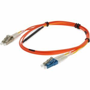 AddOn 5m LC (Male) to LC (Male) Orange OM2 & OS1 Duplex Fiber Mode Conditioning Cable - 100% compatible and guaranteed to work