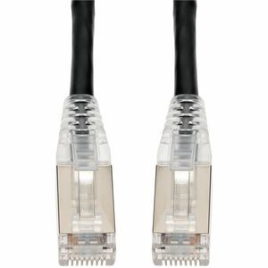 AddOn Cat.6 STP Patch Network Cable - 1 ft Category 6 Network Cable for Network Device - First End: 1 x RJ-45 Network - Male - Second End: 1 x RJ-45 Network - Male - Patch Cable - Shielding - 24 AWG - Black - 1