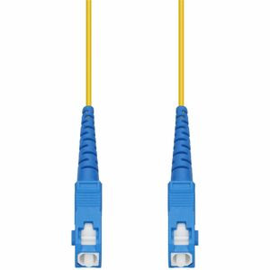 AddOn 3m SC (Male) to SC (Male) Yellow OS2 Simplex Fiber OFNR (Riser-Rated) Patch Cable - 100% compatible and guaranteed to work