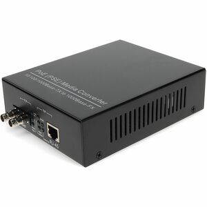 AddOn 10/100/1000Base-TX(RJ45) to 1000Base-SX(ST) MMF 850nm 550m POE Media Converter With EUR Standard Power Supply - 100% compatible and guaranteed to work