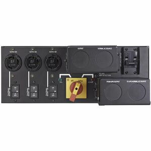 Eaton 9PX Maintenance Bypass for Select 8kVA to 11kVA 9PX UPS Systems, Hardwired Input/Output, 3 L6-30R Outlets, 3U Rack/Tower - Hardwired, 3 x NEMA L6-30R - 11000 VA - 208 V AC
