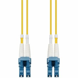 AddOn Fiber Optic Duplex Patch Network Cable - 65.60 ft Fiber Optic Network Cable for Transceiver, Network Device - First End: 2 x LC Network - Male - Second End: 2 x LC Network - Male - Patch Cable - OFNR - 9/125 µm - Yellow - 1