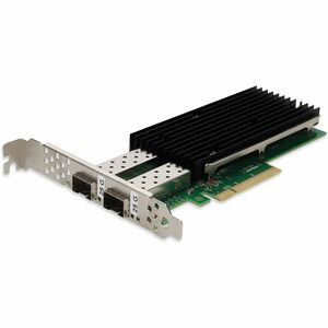 AddOn 25Gbs Dual Open SFP28 Port PCIe 3.0 x8 Network Interface Card w/PXE Boot - PCI Express 3.0 x8 - 2 Port(s) - 25GBase-X - Plug-in Card - TAA Compliant