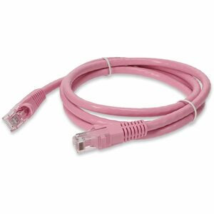 AddOn 10ft RJ-45 (Male) to RJ-45 (Male) Straight Pink Cat6 UTP PVC Copper Patch Cable - 100% compatible and guaranteed to work