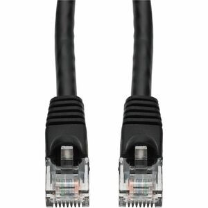 AddOn Cat.5e UTP Patch Network Cable - 50 ft Category 5e Network Cable for Network Device - First End: 1 x RJ-45 Network - Male - Second End: 1 x RJ-45 Network - Male - Patch Cable - 24 AWG - Black - 1