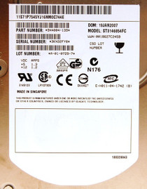 SEAGATE ST3146854FC CHEATAH 146.8GB 15000 RPM FIBRE CHANNEL 8MB BUFFER 3.5 INCH LOW PROFILE (1.0 INCH) HARD DISK DRIVE. REFURBISHED. IN STOCK.