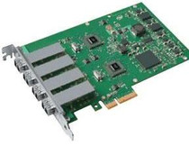 INTEL EXPI9404PFG1P20 PRO/1000 PF QUAD PORT SERVER ADAPTER LC CONNECT. REFURBISHED. IN STOCK.