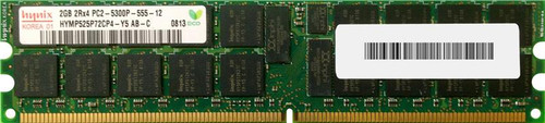 HYMP525P72CP4-Y5 - Hynix 2GB PC2-5300 DDR2-667MHz ECC Registered CL5 2	HYMP525P72CP4-Y5	19.6