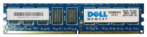 SNPWM553CK2/4G - Dell 4GB (2X2GB) PC2-6400 DDR2-800MHz SDRAM - 240-Pin	SNPWM553CK2/4G	49