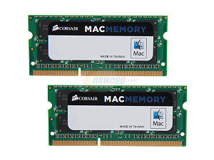 CORSAIR - 16GB DUAL CHANNEL DDR3 SODIMM MEMORY KIT - 16 GB (2 X 8 GB) - DDR3 SDRAM - 1600 MHZ DDR3-1600/PC3-12800 - NON-ECC - 204-PIN - SODIMM (CMSA16GX3M2A1600C11). NEW RETAIL FACTORY SEALED. IN STOCK.
