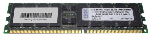 38L4030 - IBM 512MB 266MHz PC2100 184-Pin CL2.5 ECC 2.5V Registered DD	38L4030	21.56