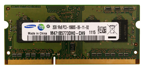 M471B5773DH0-CH9 - Samsung 2GB PC3-10600 DDR3-1333MHz non-ECC Unbuffer