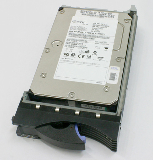 IBM - 73GB 15000RPM SAS 6GBPS 2.5INCH SFF SLIM HOT-SWAP HARD DISK DRIVE WITH TRAY (42D0674). REFURBISHED. IN STOCK.
