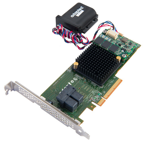 ADAPTEC 2274300-R ASR-7805Q SINGLE 6GB/S 8INT PORT PCI-E 3.0 X8 SAS/SATA RAID CONTROLLER WITH 1GB CACHE. NEW FACTORY SEALED. IN STOCK.