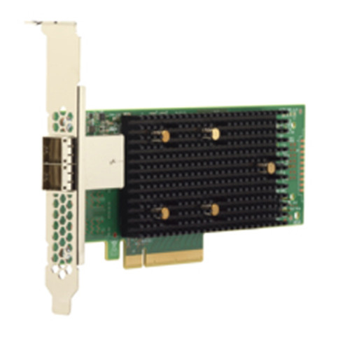 BROADCOM 05-50013-01 9400-8E 12GB/S SAS/SATA/NVME TRI-MODE PCIE HBA. NEW FACTORY SEALED. IN STOCK.