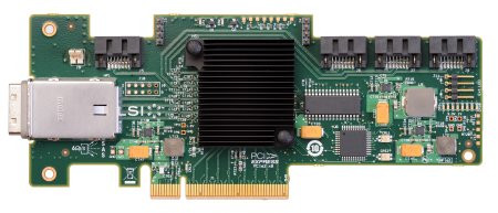 LSI LOGIC H5-25434-00 6GB/S 4INT 4EXT PORT PCI-E 3.0 SATA SAS HOST BUS ADAPTER. REFURBISHED. IN STOCK.