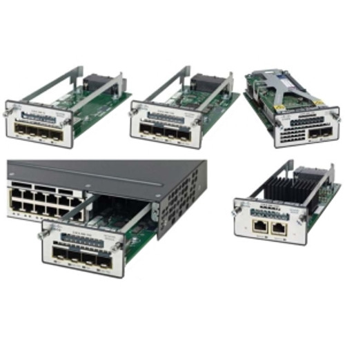 CISCO C3KX-SM-10G 10G SERVICE MODULE - EXPANSION MODULE - 2 PORTS. REFURBISHED. IN STOCK.
