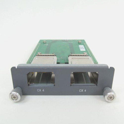 FORCE10 NETWORKS S50-01-10GE-2C 2-PORT 10 GBE CX4 MODULE. REFURBISHED. IN STOCK.