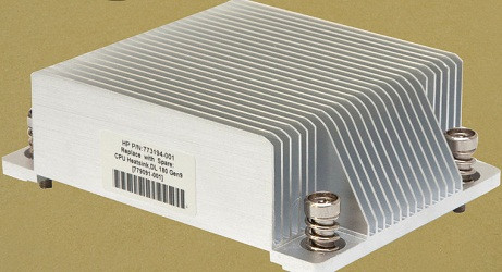 HP 779091-001 HEATSINK (ALUMINUM SCREW DOWN) FOR PROLIANT DL180 G9. USED. IN STOCK.
