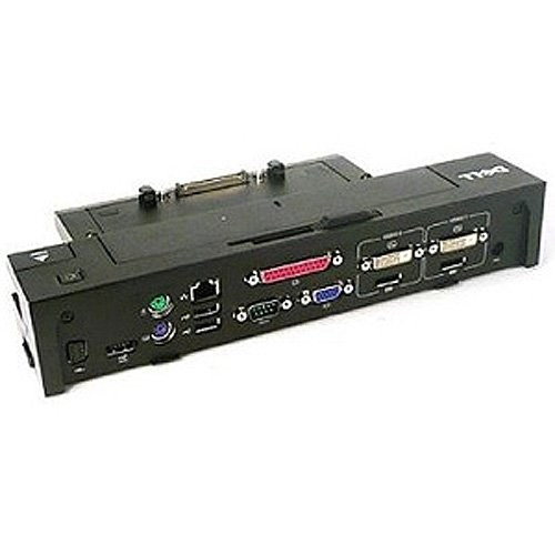 DELL - PORT REPLICATOR WITH AC ADAPTER FOR LATITUDE (310-7754). REFURBISHED. IN STOCK.