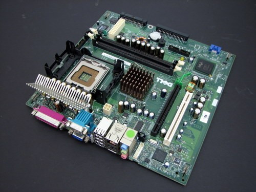 DELL MM599 MOTHERBOARD FOR OPTIPLEX GX745 DESKTOP PC. REFURBISHED. IN STOCK.