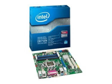INTEL BOXDB75EN CHIPSET B75-EXPRESS SOCKET-LGA1155 32GB DDR3-1600MHZ MICRO ATX MOTHERBOARD. REFURBISHED. IN STOCK.
