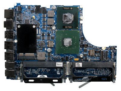 APPLE - MACBOOK 13IN 2.16GHZ LOGIC BOARD (661-4397). REFURBISHED. IN STOCK.