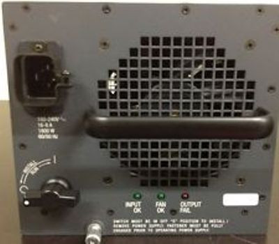 CISCO - 190 WATT AC POWER SUPPLY FOR CISCO CATALYST 3750 (CK-3750G-PS). REFURBISHED. IN STOCK.