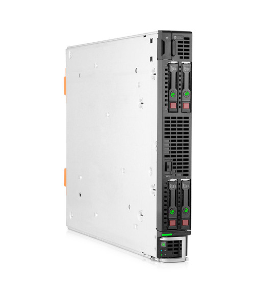 HP 728351-B21 PROLIANT BL660C GEN9 - 2X INTEL XEON 10-CORE E5-4610V3/ 1.7GHZ, 64GB(4X16GB) DDR4 SDRAM, SMART ARRAY P246BR WITH 1GB FBWC, 2X 10GB 2-PORT 536FLB FLEXIBLELOM ADAPTER, 4U BLADE SERVER. HP RENEW WITH STANDARD HP WARRANTY. IN STOCK.