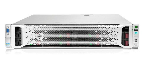 HP 704559-001 PROLIANT DL380P G8 BASE MODEL - 1X INTEL XEON 6-CORE E5-2630V2/ 2.6GHZ, 16GB DDR3 SDRAM, SMART ARRAY P420I WITH 1GB FBWC, 1GB 4PORT 331FLR ADAPTER, 1X 460W PS, 2-WAY 2U RACK SERVER. REFURBISHED. IN STOCK.