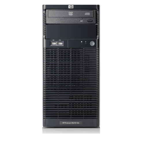 HP - PROLIANT ML110 G6 SMART BUY(SATA) - 1X INTEL XEON 4-CORE X3440/ 2.53 GHZ, 2GB DDR3 SDRAM, 1X 250GB HDD, NC107I GIGABIT ETHERNET ADAPTER, EMBEDDED 6 PORT SATA CONTROLLER, 1X 300W PS 4U TOWER SERVER (578929-005). REFURBISHED. IN STOCK. HP - PROLIANT ML110 G6 SMART BUY(SATA) - 1X INTEL XEON 4-CORE X3440/ 2.53 GHZ, 2GB DDR3 SDRAM, 1X 250GB HDD, NC107I GIGABIT ETHERNET ADAPTER, EMBEDDED 6 PORT SATA CONTROLLER, 1X 300W PS 4U TOWER SERVER (578929-005). REFURBISHED. IN STOCK.