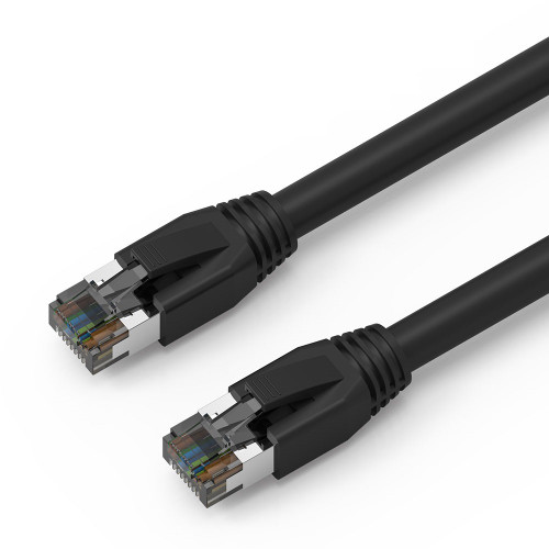 AXIOM 2FT CAT8 SHIELDED CABLE (BLACK)